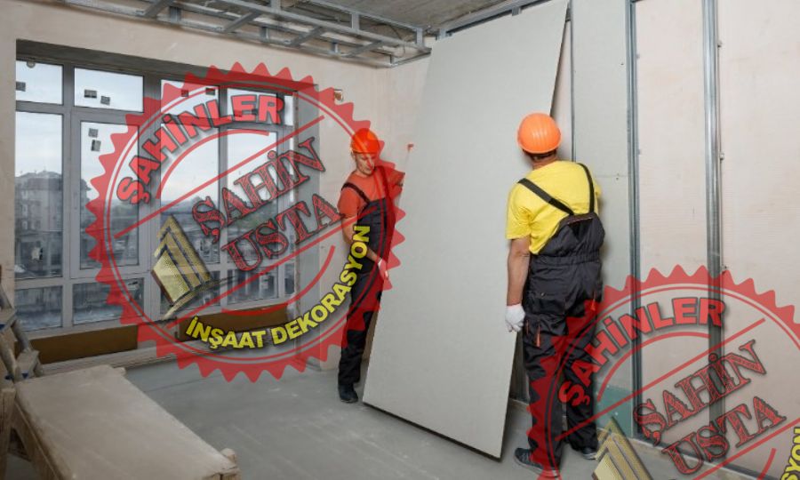 6. Sanayi Sitesi Bölme Duvar Ustası Alçıpan Bölme Duvar Alçıpan Ustası