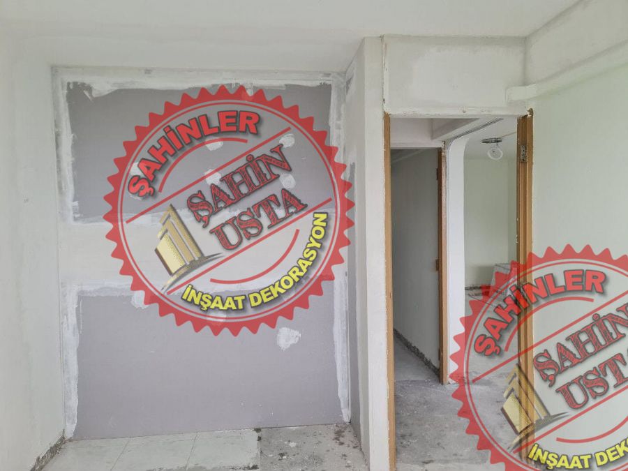 Acil Kuşadası Bölme Duvar Ustası Alçıpan Bölme Duvar Alçıpan Ustası