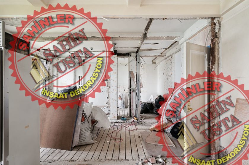 Çalış Plajı Komple Ev Tadilat Dekorasyon Mutfak Banyo Tadilat Ustası