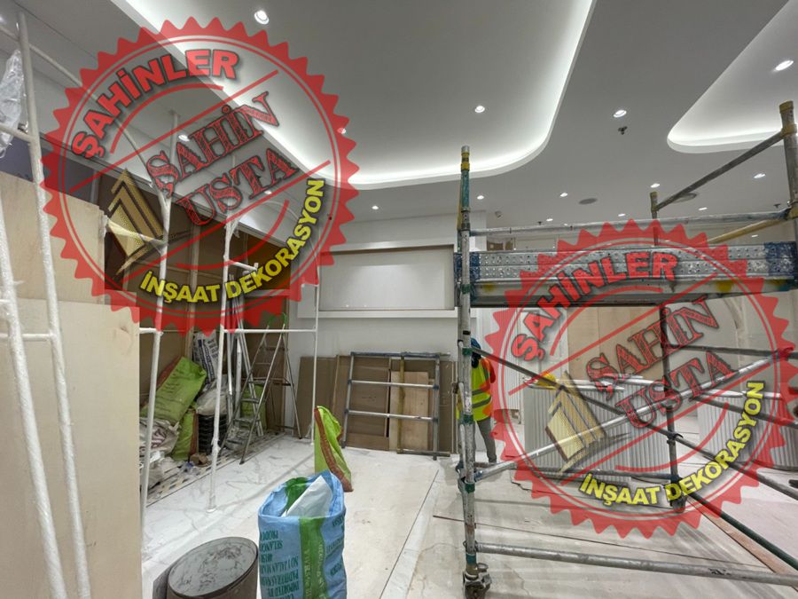 Çalış Plajı Tadilat Dekorasyon Mağaza Dükkan İş Yeri Tadilat Ustası Anahtar Teslim Tadilat