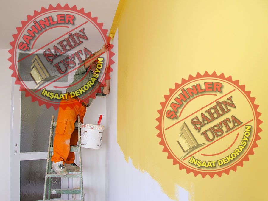 Evka-1 Boyacı Boya Badana Ev Ofis Fabrika Mağaza Boyama