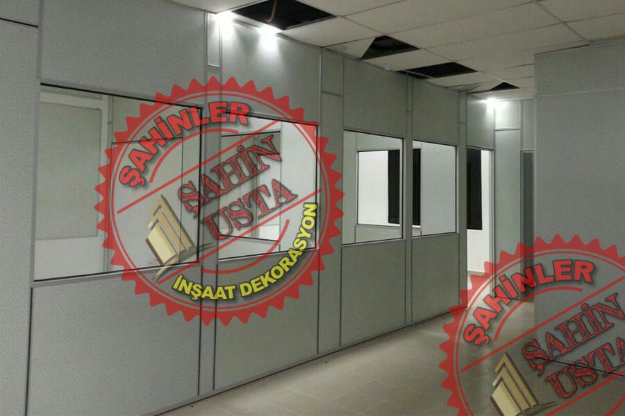 Gaziemir Fuar Alanı Bölme Duvar Ustası Alçıpan Bölme Duvar Alçıpan Ustası