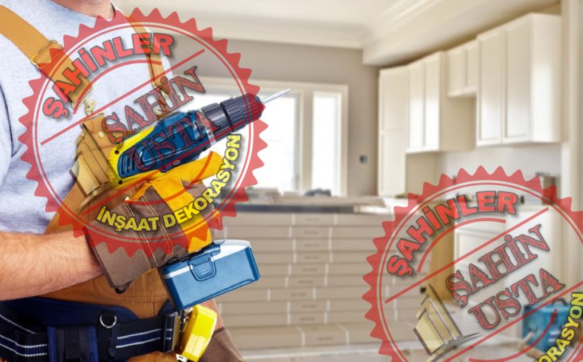Gaziemir Fuar Alanı Komple Ev Tadilat Dekorasyon Mutfak Banyo Tadilat Ustası