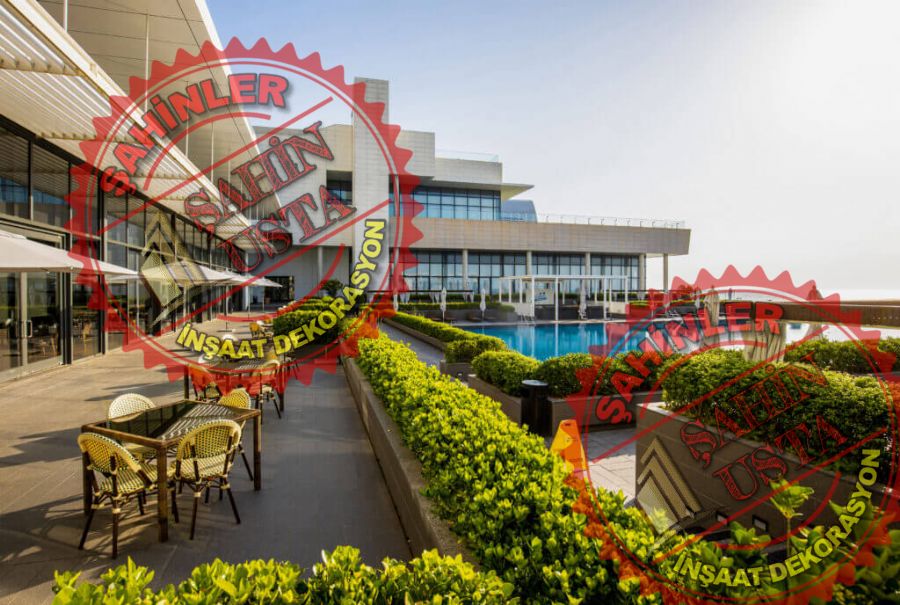 İçmeler Otel Tadilat Dekorasyon Otel Boyama Yalıtım İç Dekorasyon Dış Cephe