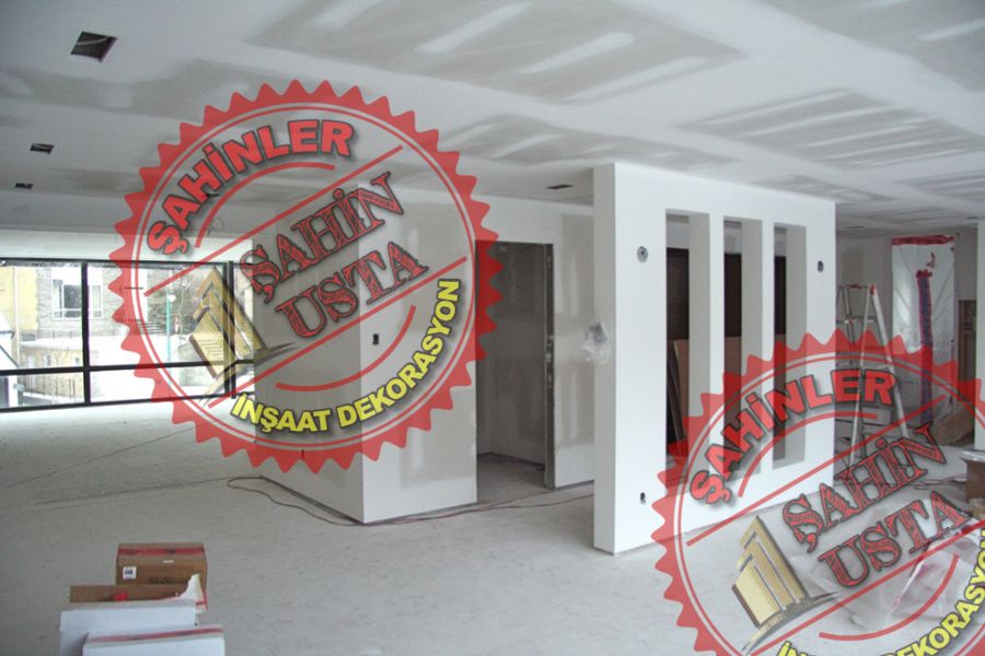 Kayaköy Bölme Duvar Ustası Alçıpan Bölme Duvar Alçıpan Ustası