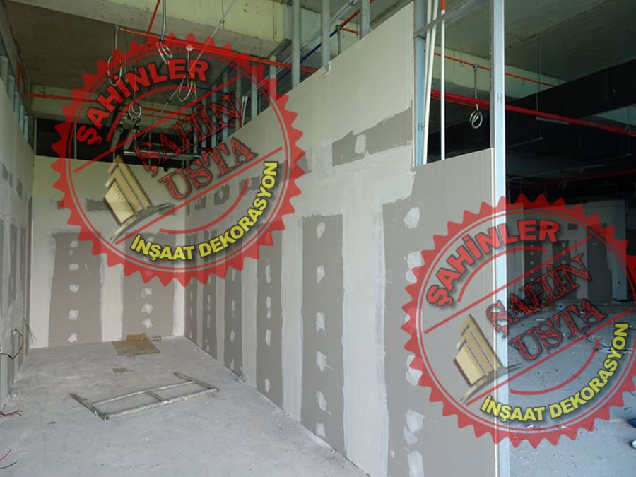 Kumluk Plajı Bölme Duvar Ustası Alçıpan Bölme Duvar Alçıpan Ustası