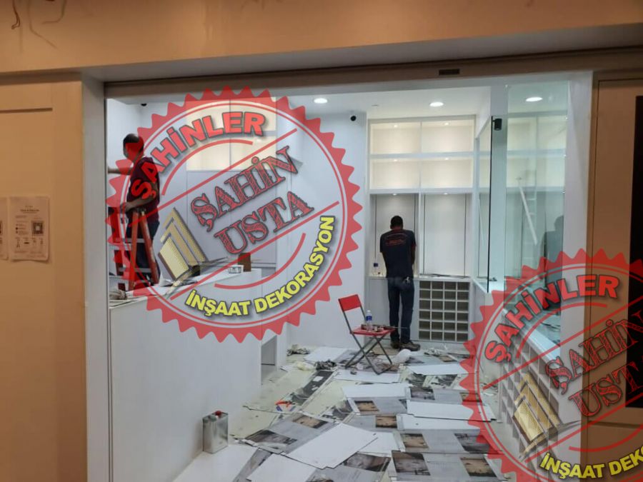 Kuşadası Tadilat Dekorasyon Mağaza Dükkan İş Yeri Tadilat Ustası Anahtar Teslim Tadilat