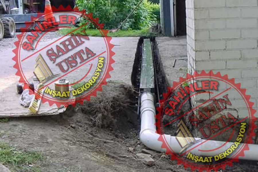 Muğla Sanayi Sitesi Drenaj Sistemleri Drenaj Yapımı Drenaj Ustası Drenaj Uygulama