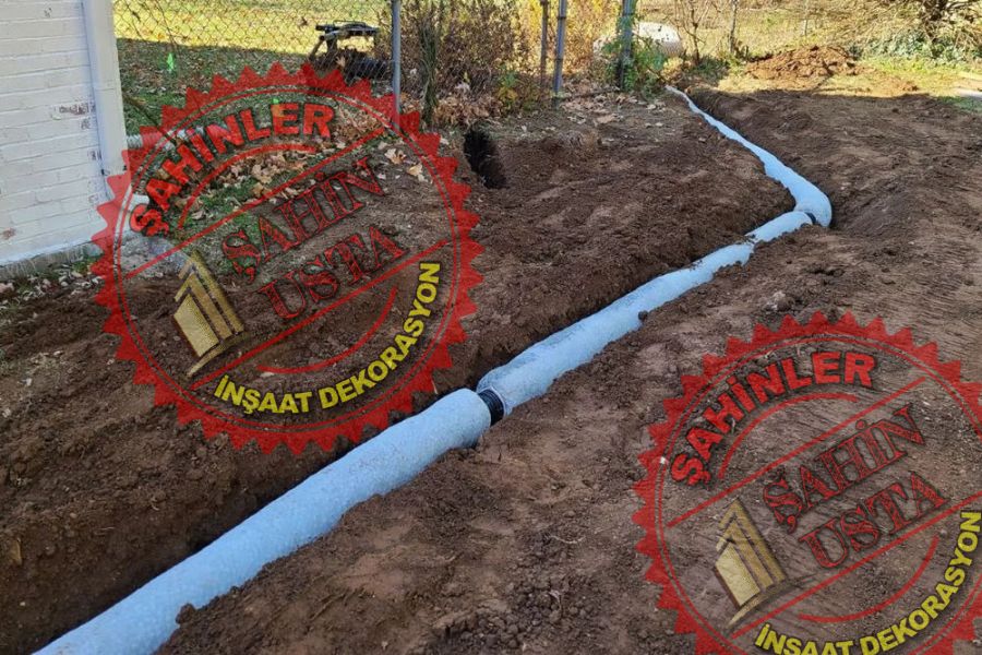 Turgut Şelalesi Drenaj Sistemleri Drenaj Yapımı Drenaj Ustası Drenaj Uygulama