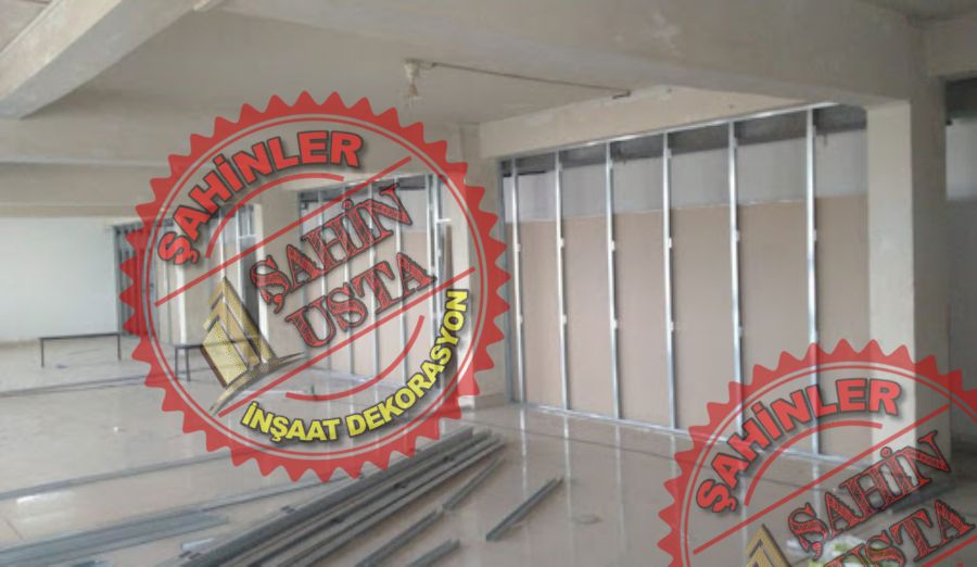 Turgutreis Bölme Duvar Ustası Alçıpan Bölme Duvar Alçıpan Ustası
