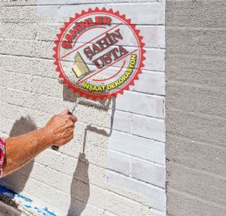 Bayraklı Boyacı Boya Badana Ev Ofis Fabrika Mağaza Boyama