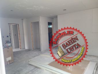 Çalış Plajı Bölme Duvar Ustası Alçıpan Bölme Duvar Alçıpan Ustası