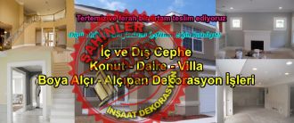 Hacıfeyzullah Mahallesi Boyacı Boya Badana Ev Ofis Fabrika Mağaza Boyama
