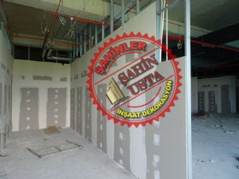 Kumluk Plajı Bölme Duvar Ustası Alçıpan Bölme Duvar Alçıpan Ustası